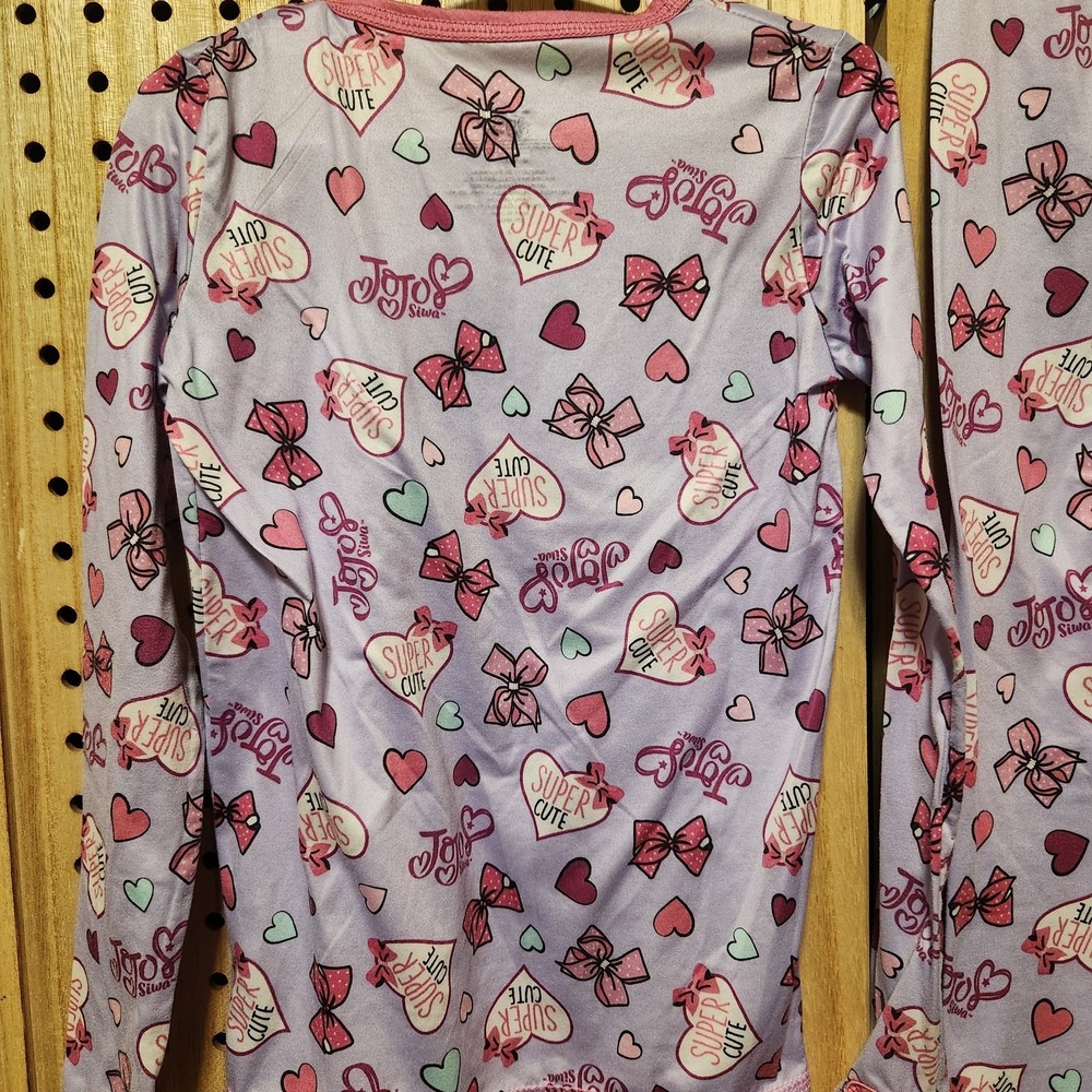 JoJo Siwa Girls Nickelodeon Cuddl Duds Top & Pants Pajamas Size Small Sleepwear - Picture 5 of 8
